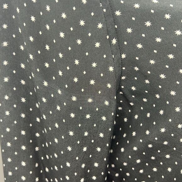 UNTUCKit Lola silk black long sleeve blouse size 14 - Picture 4 of 4